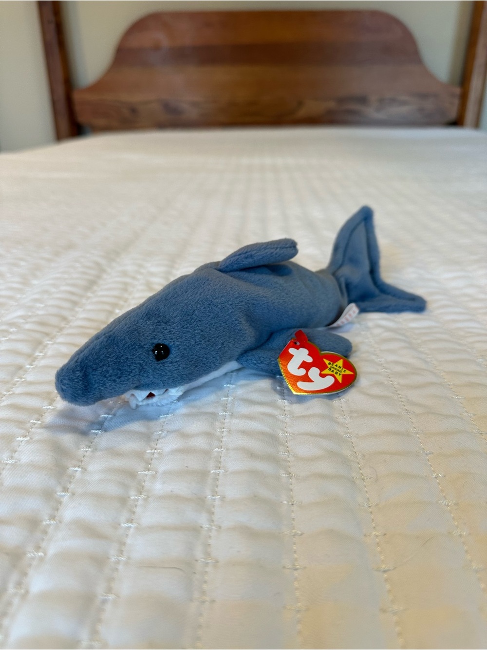 Crunch the Shark Beanie Baby 4130